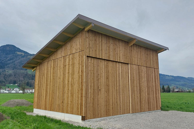 Ersatzbau Weidstall Buttikon